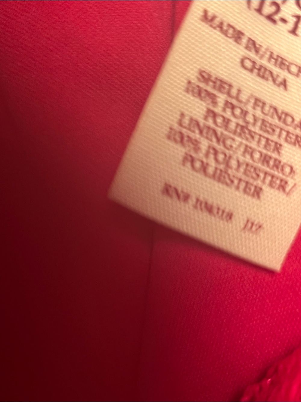Faded Glory Vibrant Red Fsded Glory Dress size L/G (12/14)